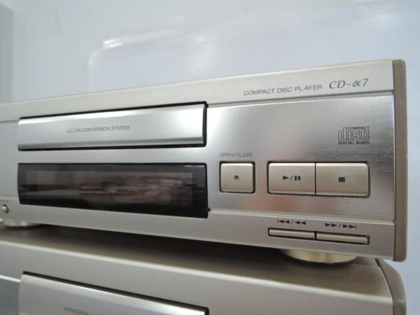 【高額買取実施中!!】SANSUI アンプ A-α7 FM/AMステレオチューナー T-α7 cd-7 カセットデッキ D-α7 CD