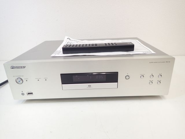 Pioneer CDプレーヤー PD-70 リモコン・動作品-