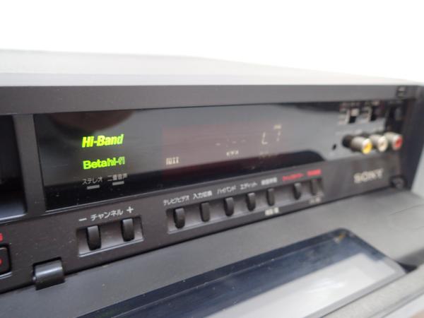 高額買取実施中!!】SONY ベータビデオデッキ Betamax SL-200D
