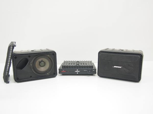 高額買取実施中!!】BOSE US-25S スピーカー + US-25A パワーアンプ セット ボーズ ≡