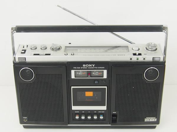 SONY ソニー ラジカセ CF−6500 日本製 昭和レトロ - ラジオ・コンポ