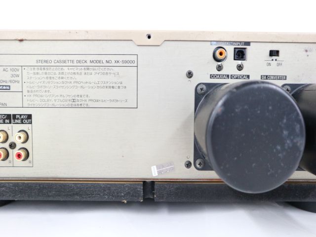 高額買取実施中!!】AIWA XK-S9000 高級カセットデッキ アイワ 