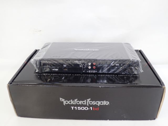 高額買取実施中!!】未使用品 Rockford fosgate ロックフォード T1500