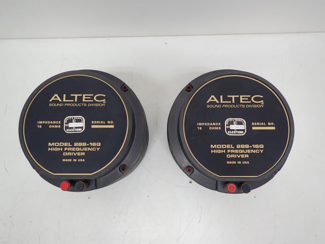 ドライバーユニット ALTEC 288-16K ペア - オーディオ機器