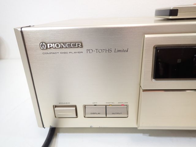 高額買取実施中!!】Pioneer PD-T07HSLTD (PD-T07HS Limited) CD