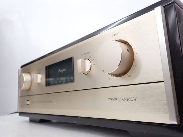 Accuphase C-280V ステレオ プリアンプ オーディオ ジャンク K6433766 