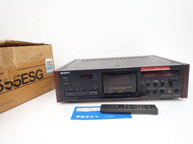 SONY TC-K555ESG カセットデッキ