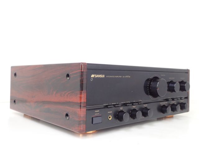 【最新作低価】SANSUI サンスイ　プリメインアンプ　AU-α907 動作品 アンプ