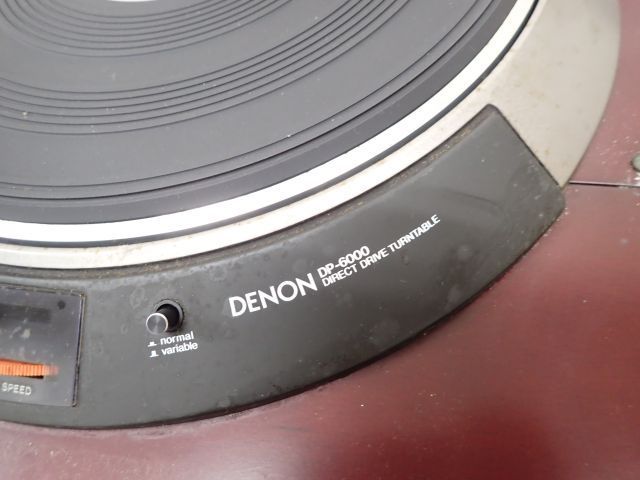 高額買取実施中!!】DENON DP-6000 DK-2300 レコードプレーヤー ダブル