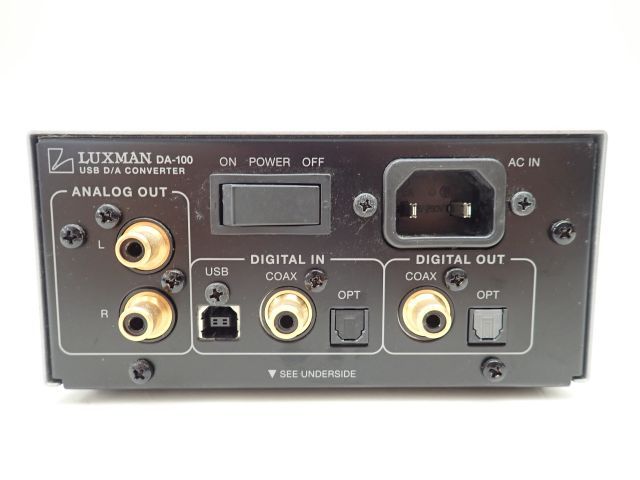 高額買取実施中!!】LUXMAN ラックスマン DA-100 USB DAコンバーター ...